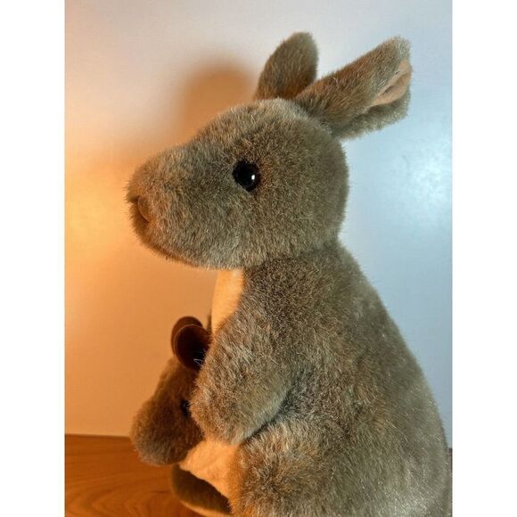 Australian Toys By Windmill Kangaroo & Joey Baby Plush - Picture 3 of 9